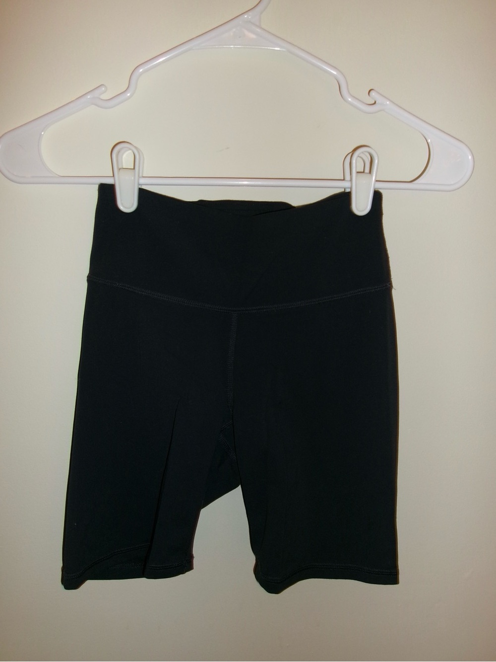 High-Waist Slate Gray Women's Active Shorts